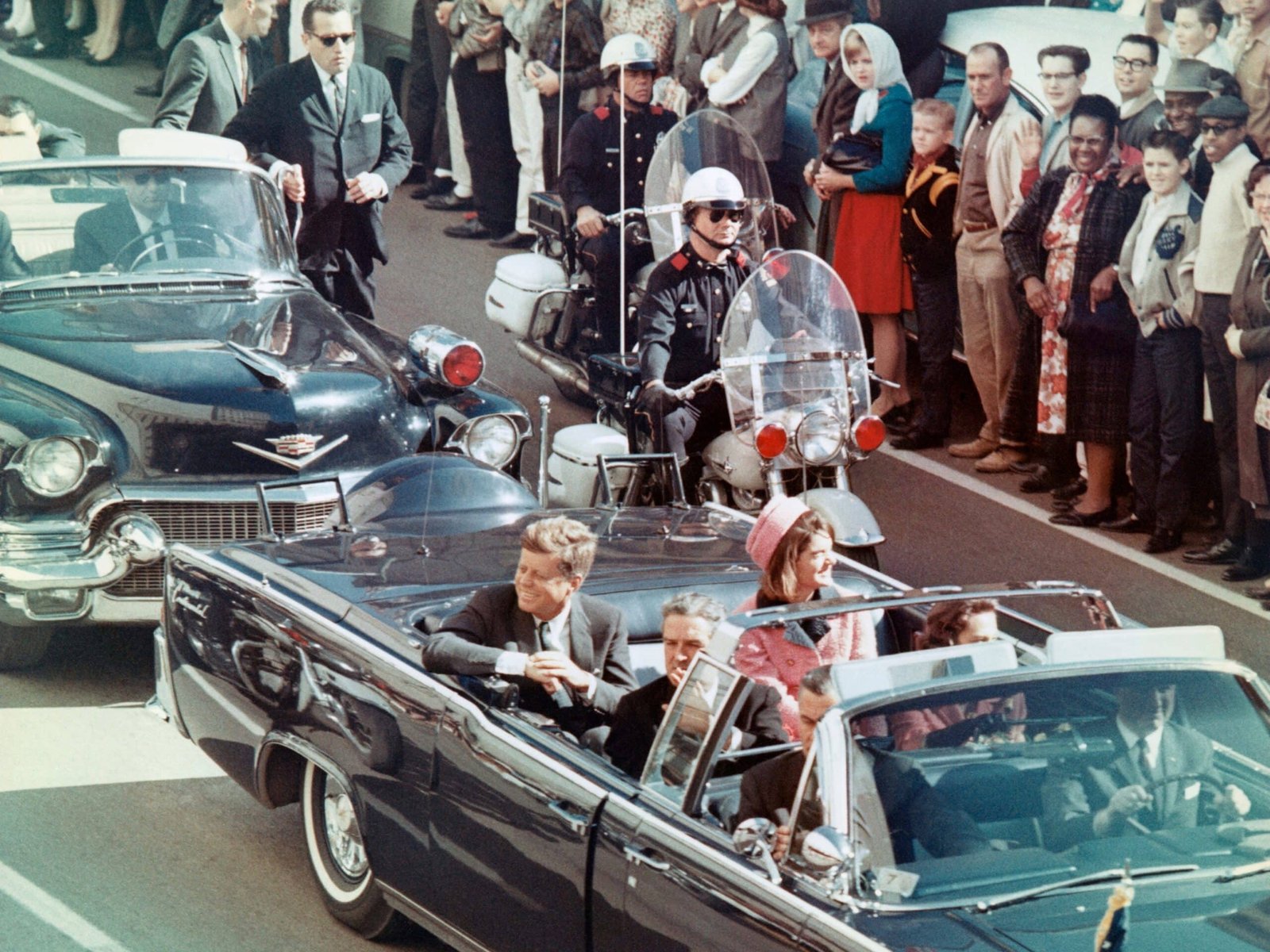 The government releases thousands of declassified records related to the murder of JFK