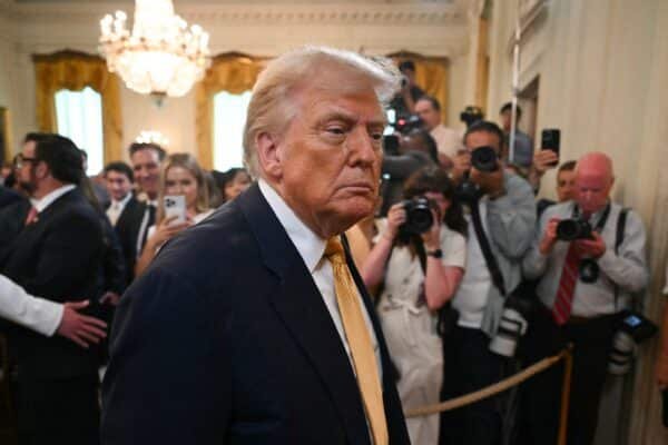 Trump, facing Maga Uproar about Epstein's archives, tries to change the fault elsewhere